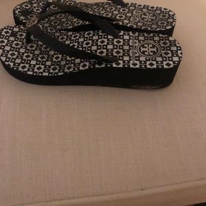 Tory Burch Shoes - Tory Burch wedge flip flop Tory Burch Shoes - Tory Burch wedge flip flop